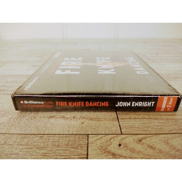 AUDIOBOOK - Fire Knife Dancing - John Enright - Audio CD - Unabridged -BRAND NEW - Picture 5 of 9